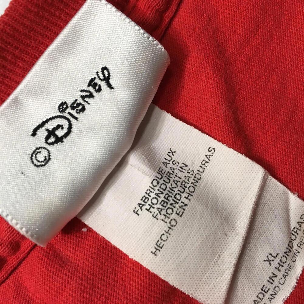 Vintage 2000 Walt Disney World T-Shirt Size XL Red - Picture 4 of 8